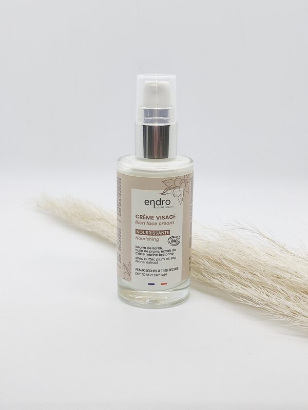 Crème visage nourrissante Endro 50 ml