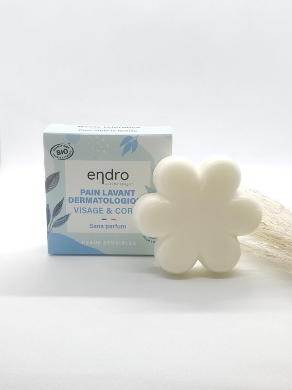 Pain Lavant Dermatologique Sans Parfum - Endro 85 ml